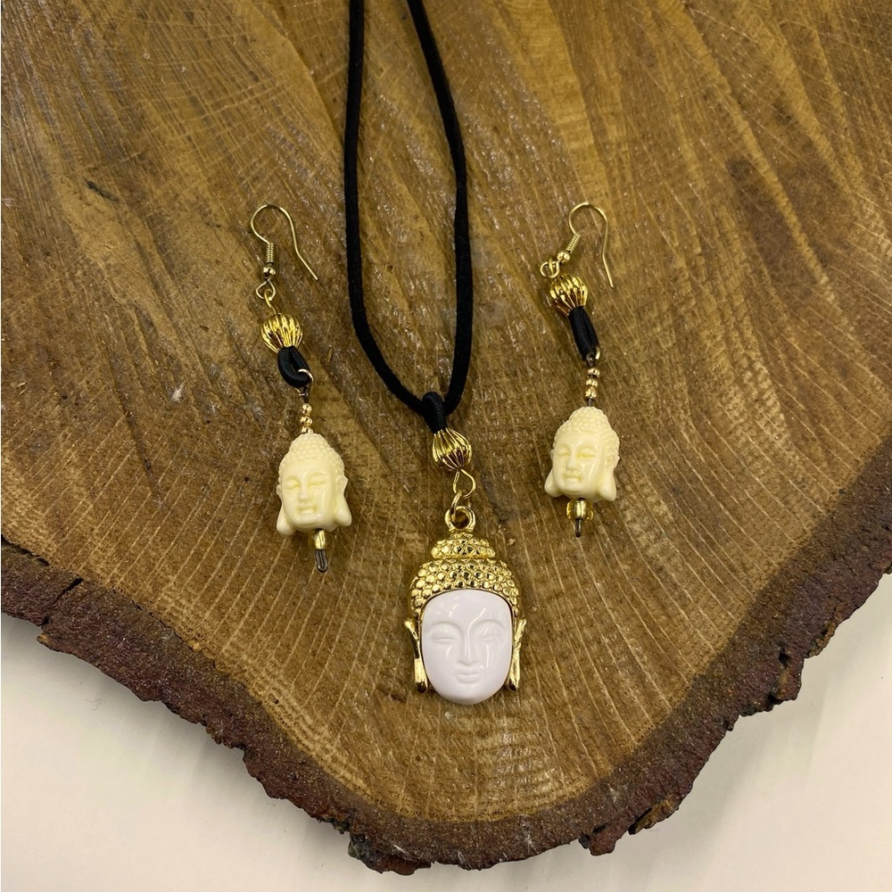 Earrings - Buddha